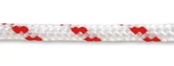 Online CHAPUIS Drisse synthétique Ø6mm blanc/rouge - Vendu au mètre