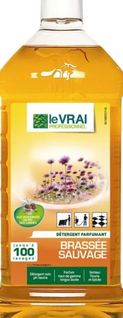 Clearance LE VRAI PROFESSIONNEL Détergent parfumant Brassée Sauvage 1L