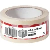 Clearance Emballage PP "FRAGILE" blanc/rouge 66m x 48mm