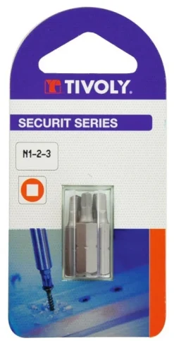 Discount TIVOLY Embouts de vissage pour vis carrée N 1-2-3