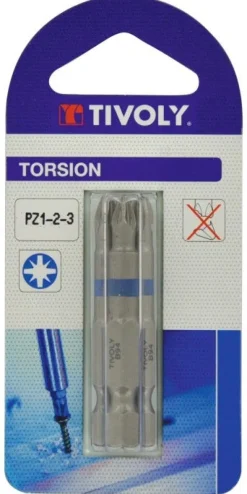 Clearance TIVOLY 3 Embouts de vissage PZD N°1-2-3 L. 50mm