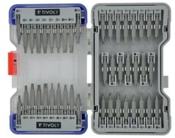 Clearance TIVOLY Embouts vissage longs L50mm 43 pièces