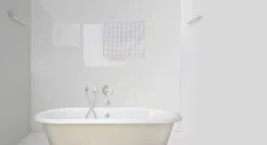 Clearance Enrouleur de cordes à linge 22m blanc