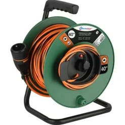 New ELECTRALINE Enrouleur de jardin 40m