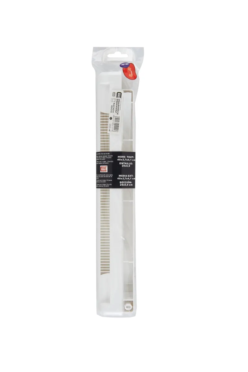 Online Entrée d'air à visser ABS blanc débit réglable 15-30