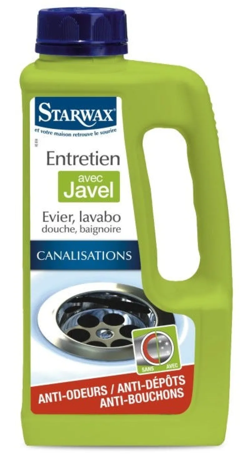 Clearance STARWAX Entretien canalisation javel 1L