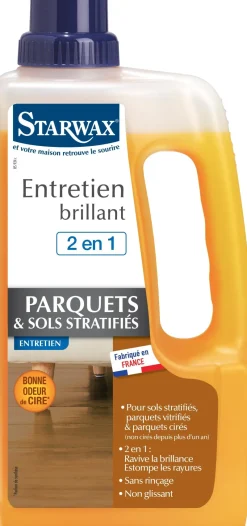 Clearance STARWAX Entretien parquet ciré/vitrifié 1L