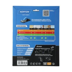 Outlet NORTON 3 Feuilles abrasives Super Flexibles 230x280 Grain 40