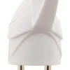 ZENITECH Fiche mâle 16A anneau blanc NF