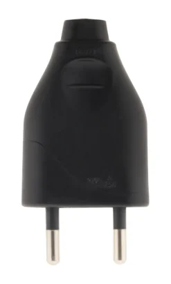 Discount ZENITECH Fiche mâle 2 pôles 6A noire NF