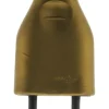 New ZENITECH Fiche mâle 2 pôles 6A or NF