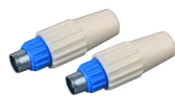 Hot OPTEX 2 fiches coaxiales mâle 9.52mm
