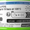 Online GEB Fil d'étanchéité 100 % PTFE 60m