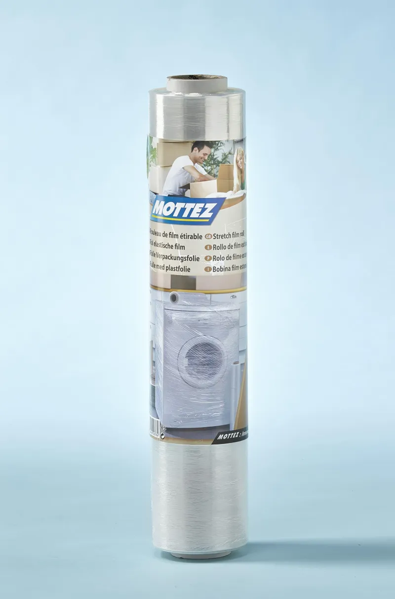 Outlet MOTTEZ Film étirable de protection transparent 300m x 45 cm