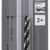 Sale BOSCH 2 forets hélicoïdaux 3mm métaux HSS POINTTEQ 3x33x61mm