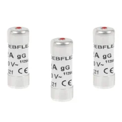 Clearance DEBFLEX Fusibles avec voyant 8,5x23mm 10A 250V