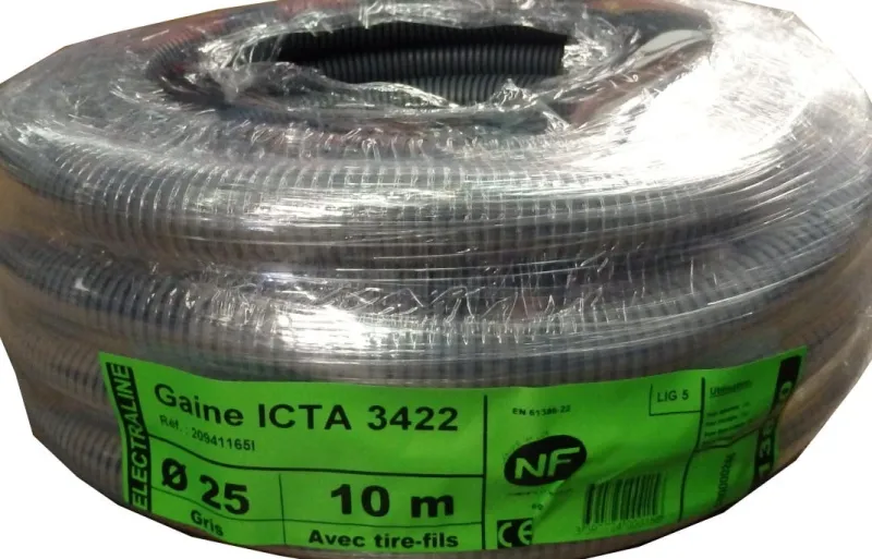 Online ELECTRALINE Gaine ICTA Ø25mm -10M