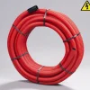 Discount Gaine Quattroflex TPC Ø90 rouge 25m pour câbles électriques