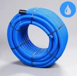Sale Gaine TPC Ø50mm bleue 25m