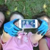 New ROSTAING Gants de jardinage/bricolage tactile pour ado Maxteen bleu