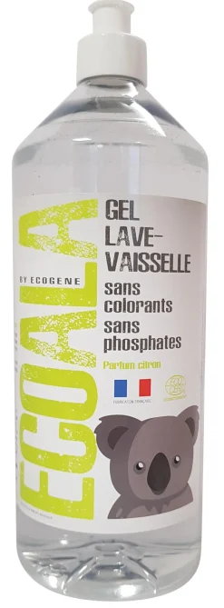 Outlet ECOGENE Gel lave-vaisselle citron 1L