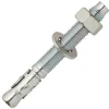 Goujon d'ancrage en acier zingué M10x90 (x20)