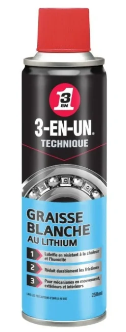 3-EN-UN Graisse lithium 250 ml