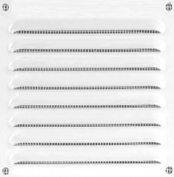New Grille Alu Blanc 100x100mm avec moustiquaire - AUTOGYRE