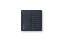 Discount Grille alu Strong 1.5 mm anti-moustique anthracite 20x20 cm