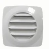 Grille à clipser ABS + anti-moutique blanc tube Ø10