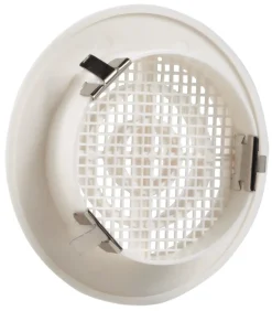 Clearance Grille à clipser ABS blanc Ø8/9 cm