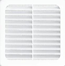 New Grille d'aération avec moustiquaire 120x120mm - AUTOGYRE