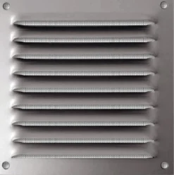 New Grille d'aération avec moustiquaire 100x100 mm - AUTOGYRE