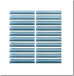 Clearance Grille d'aération avec moustiquaire 140x140 mm - AUTOGYRE