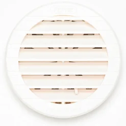 New Grille en ABS + moustiquaire blanc à tube réglable Ø12