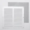 New Grille en alu 0,8 mm anti-moustique blanc 20x20cm