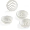 Discount Grille à encastrer en ABS blanc Ø3,2