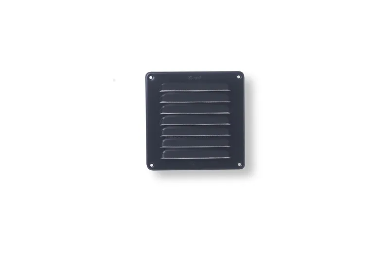 Hot Grille Strong alu 1,5 mm anti-moustique anthracite 15x15 cm