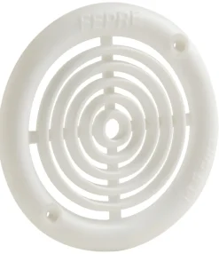 Best Grille à visser ABS blanc Ø10,3 cm