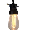 Clearance CHROMEX Guirlande Ovalie ampoules vintage 10 LED blanc chaud 2,70m