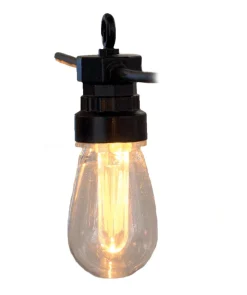 Clearance CHROMEX Guirlande Ovalie ampoules vintage 10 LED blanc chaud 2,70m