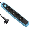 Clearance ELECTRALINE Gummy 35617 Bloc Multiprise 5 prises et 2 USB