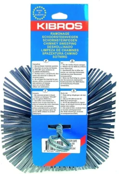 New KIBROS Hérisson carré acier 250 x 250 mm