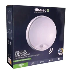 TIBELEC Hublot LED rond blanc 12W / 1080LM