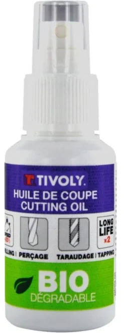 Clearance TIVOLY Huile de coupe bio en spray 50 mL
