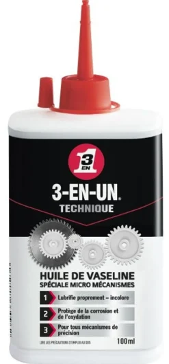 Outlet 3-EN-UN Huile de vaseline 100 ml