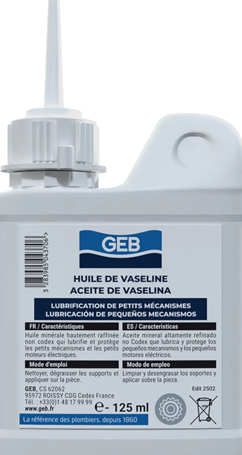 Clearance GEB Huile de vaseline 125 ml