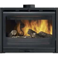 Online GODIN Insert Modane 75-V Turbo 10kW turbo Porte Vitrée