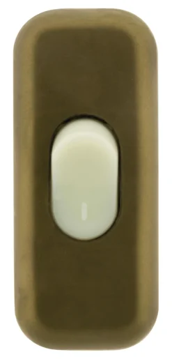 Sale ZENITECH Interrupteur 2A unipolaire luminescent or