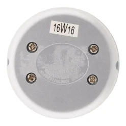 Outlet Interrupteur à pied pour luminaire 2A gris argent/noir
